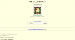 Desktop Screenshot of myjacobfamily.com
